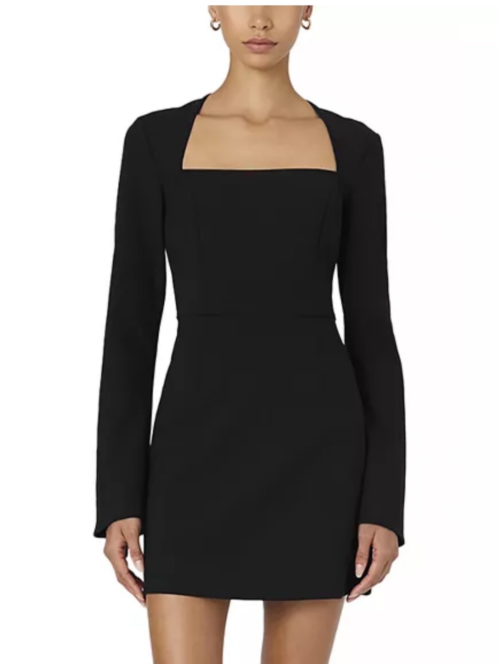 French Connection Whisper Long Sleeve Dress - Picture 2 of 6